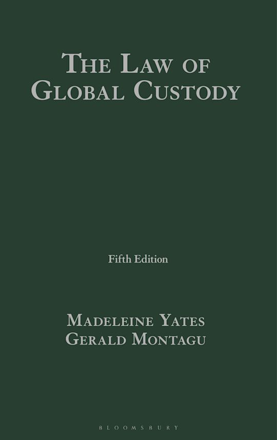 The Law of Global Custody cover