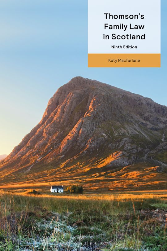 Thomson's Family Law in Scotland cover