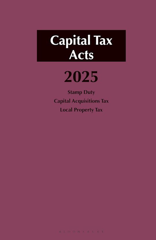 Capital Tax Acts 2025 cover