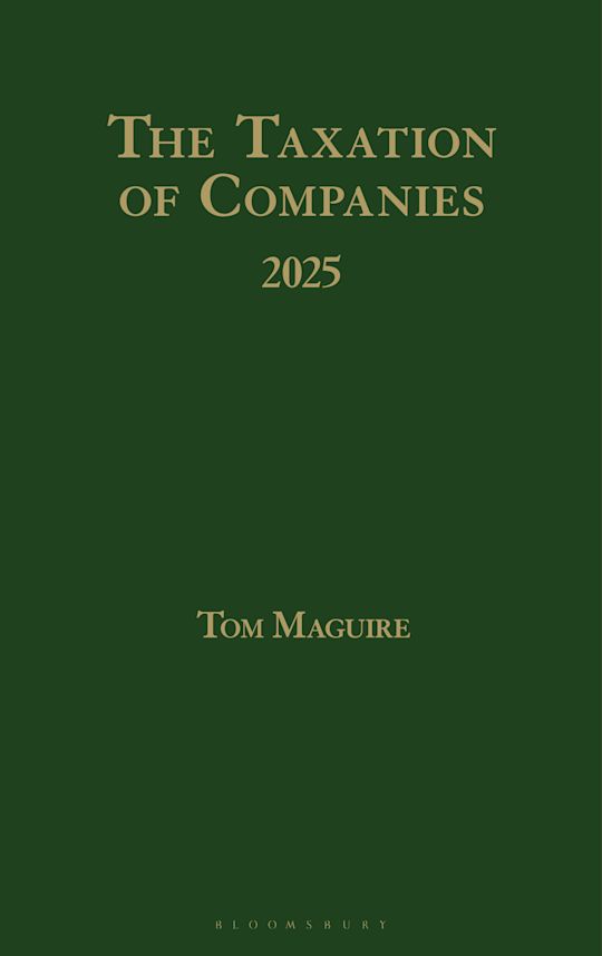 The Taxation of Companies 2025 cover