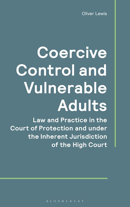 Coercive Control and Vulnerable Adults cover