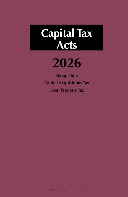 Capital Tax Acts 2026 cover