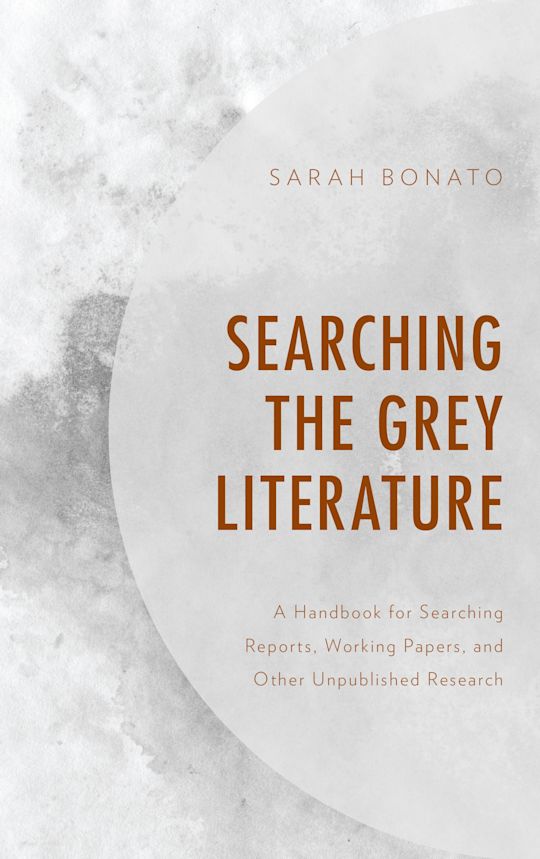 Searching the Grey Literature cover