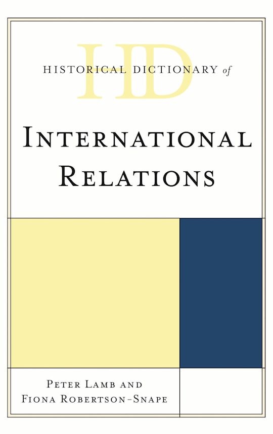 Historical Dictionary of International Relations cover