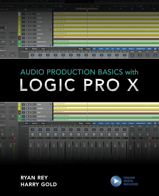 Audio Production Basics with Logic Pro X cover
