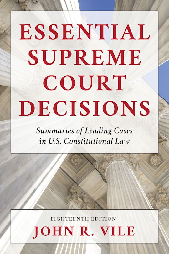 Essential Supreme Court Decisions cover