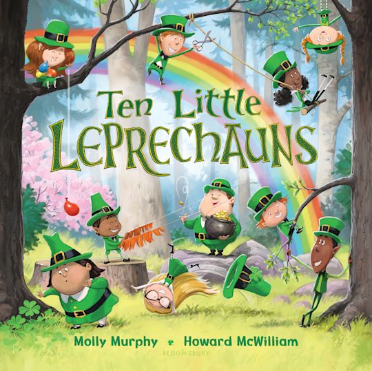 Ten Little Leprechauns cover