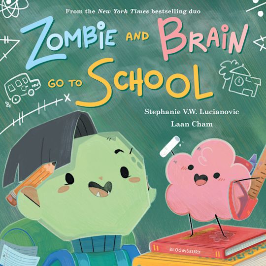 Zombie and Brain Go to School cover