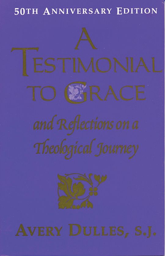 A Testimonial to Grace cover