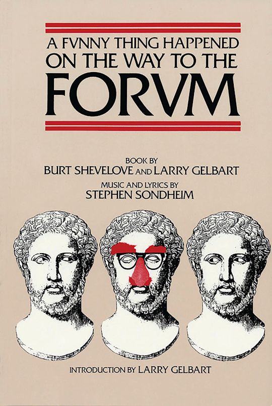A Funny Thing Happened on the Way to the Forum Libretto cover