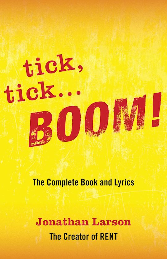 tick tick ... BOOM! cover