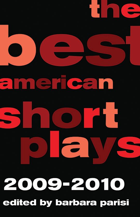The Best American Short Plays 2009-2010 cover