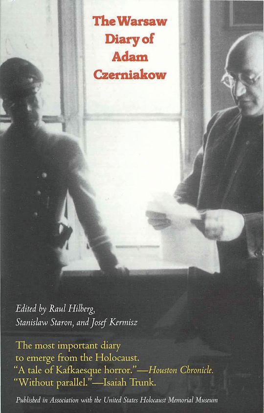 The Warsaw Diary of Adam Czerniakow cover