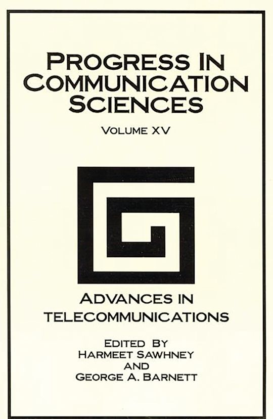 Progress in Communication Sciences cover