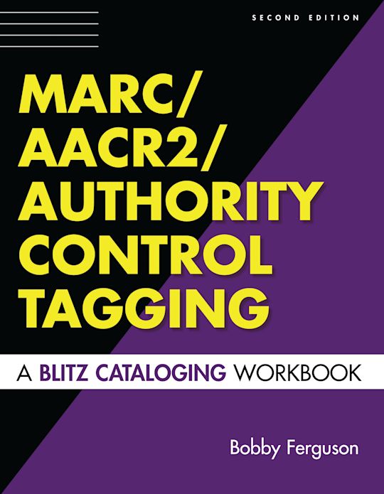 MARC/AACR2/Authority Control Tagging cover