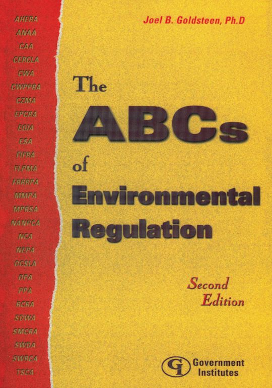 The ABCs of Environmental Regulation cover