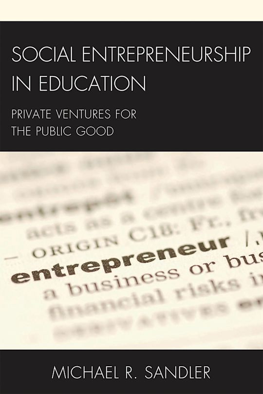 Social Entrepreneurship in Education cover