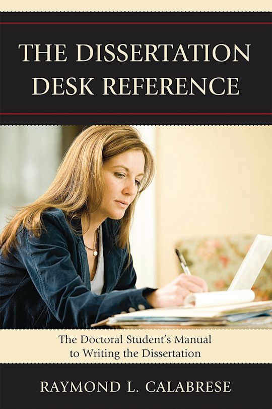 The Dissertation Desk Reference cover