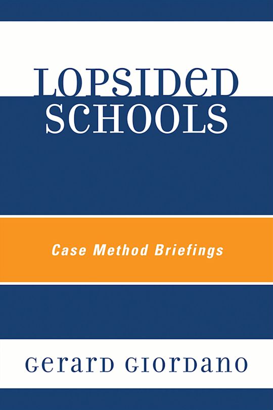Lopsided Schools cover