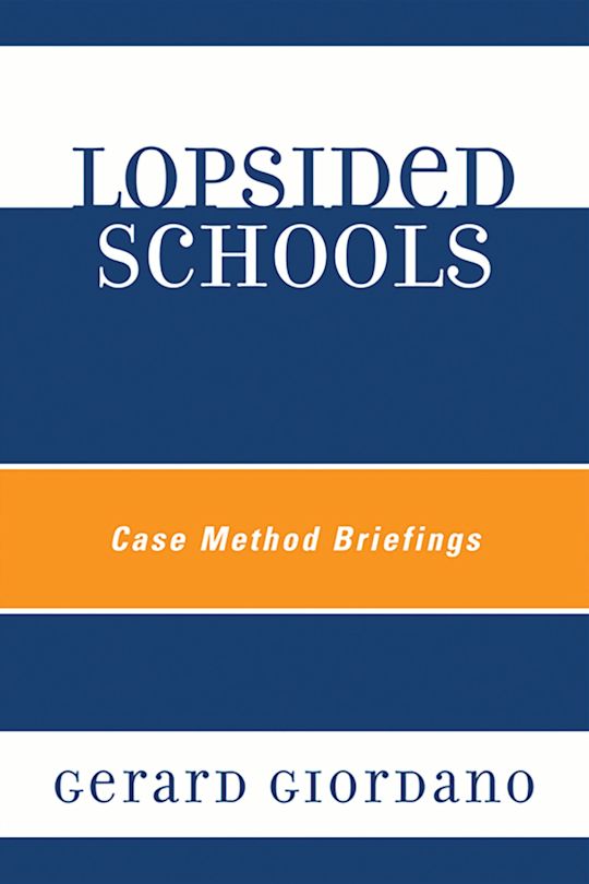 Lopsided Schools cover