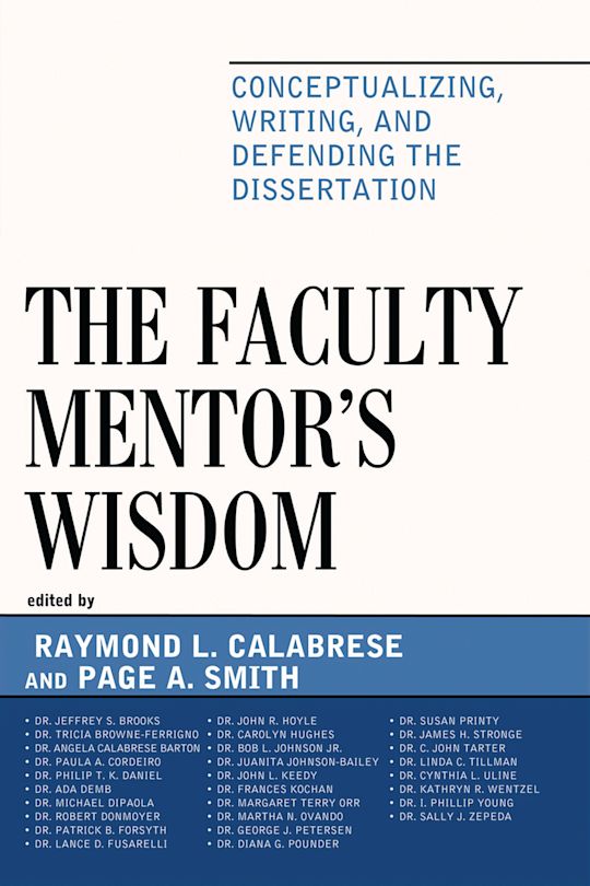 The Faculty Mentor's Wisdom cover