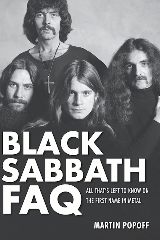 Black Sabbath FAQ cover