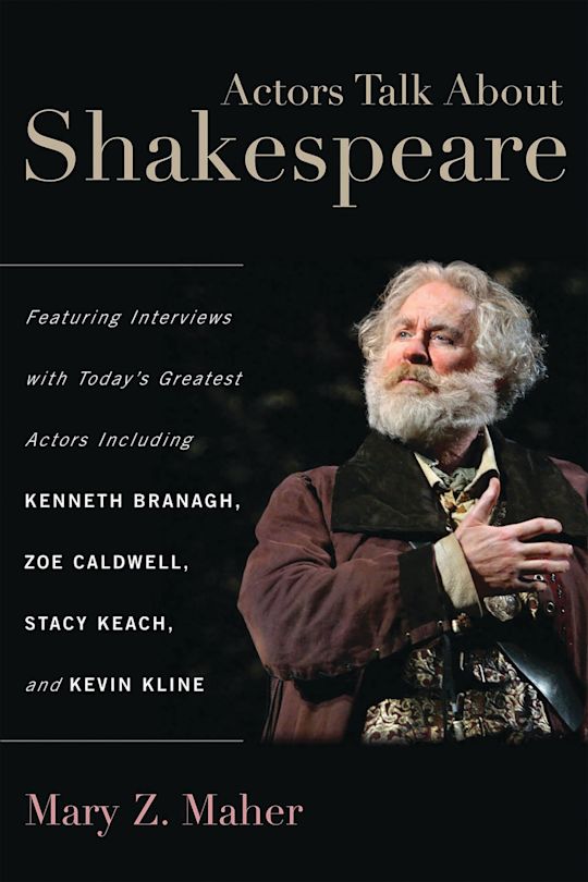 Actors Talk About Shakespeare cover
