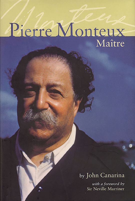 Pierre Monteux, Maitre cover