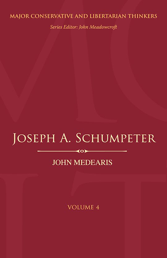 Joseph A. Schumpeter cover