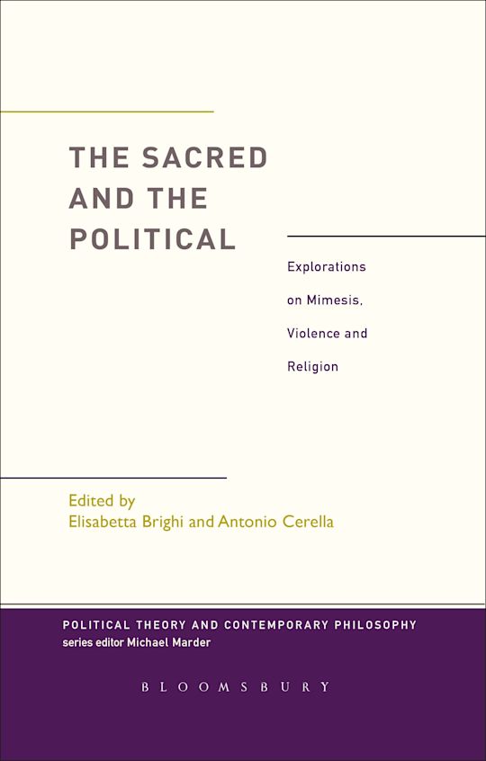 The Sacred and the Political cover