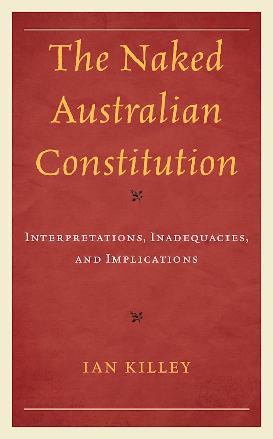 The Naked Australian Constitution cover