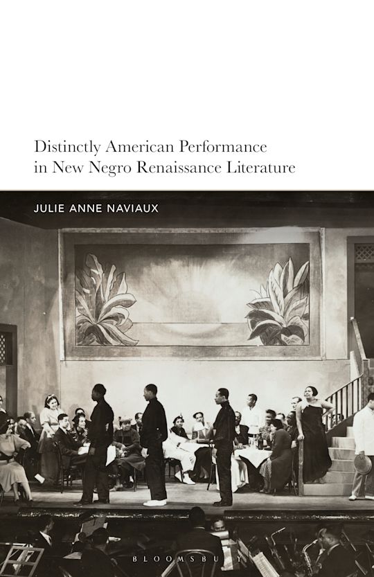 Distinctly American Performance in New Negro Renaissance Literature cover