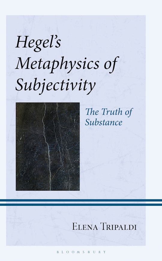 Hegel's Metaphysics of Subjectivity cover