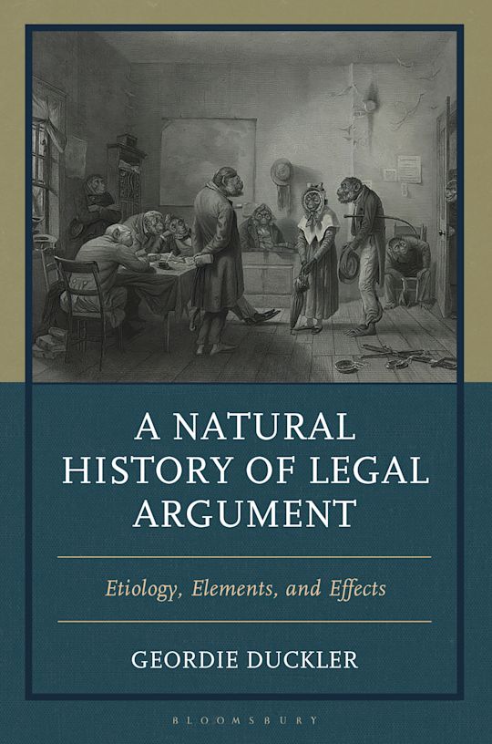 A Natural History of Legal Argument cover