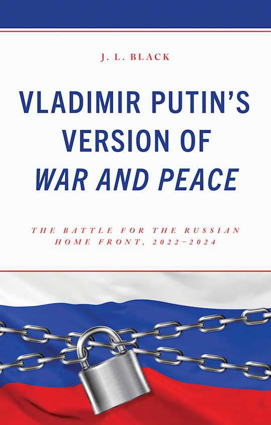 Vladimir Putin's Version of War and Peace cover
