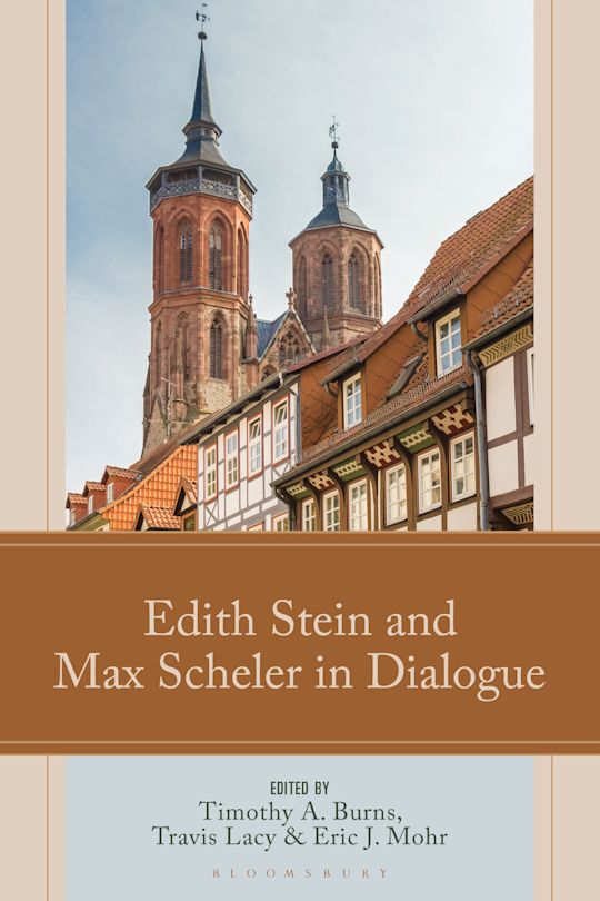 Edith Stein and Max Scheler in Dialogue cover