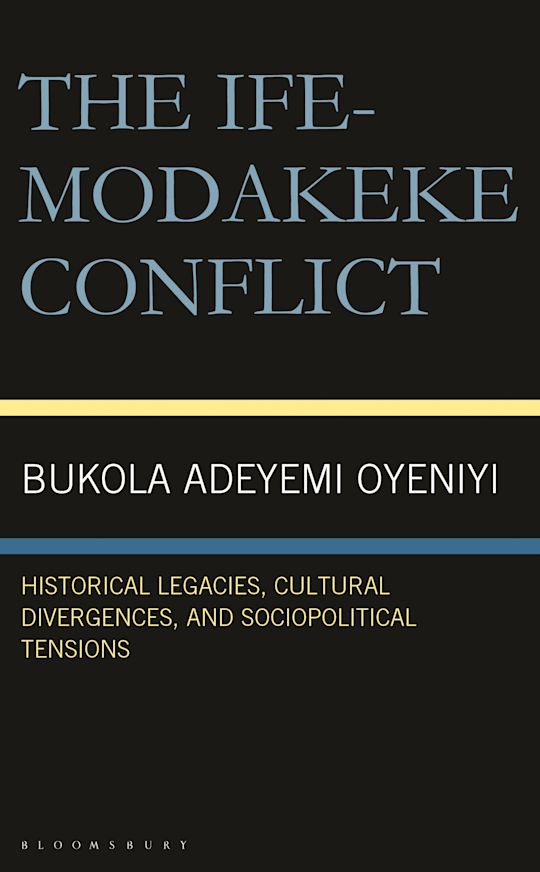 The Ife-Modakeke Conflict cover