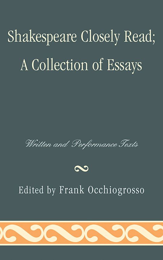 Shakespeare Closely Read cover