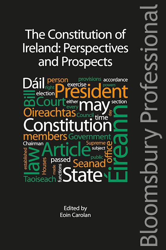 The Constitution of Ireland: Perspectives and Prospects cover