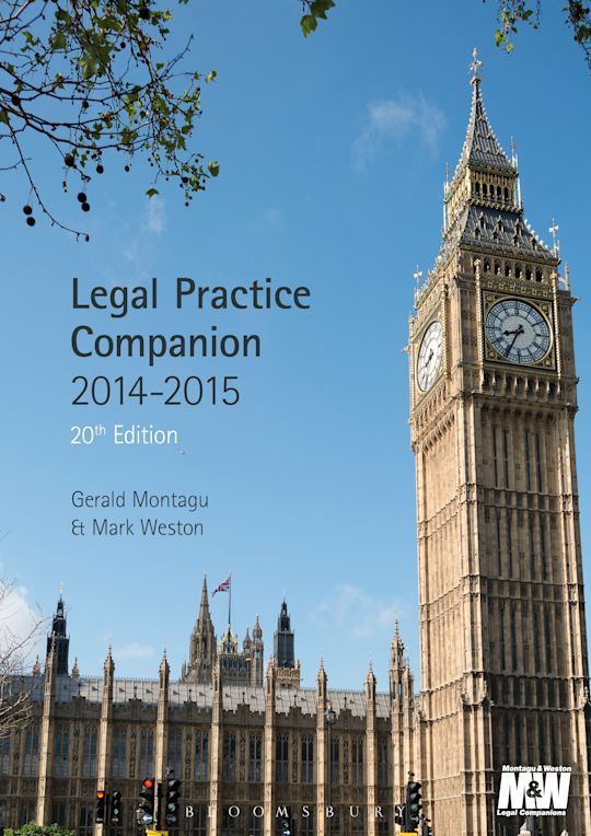 Legal Practice Companion 2014/15 cover