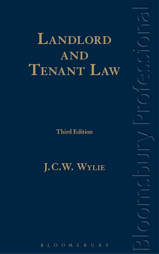 Landlord and Tenant Law cover