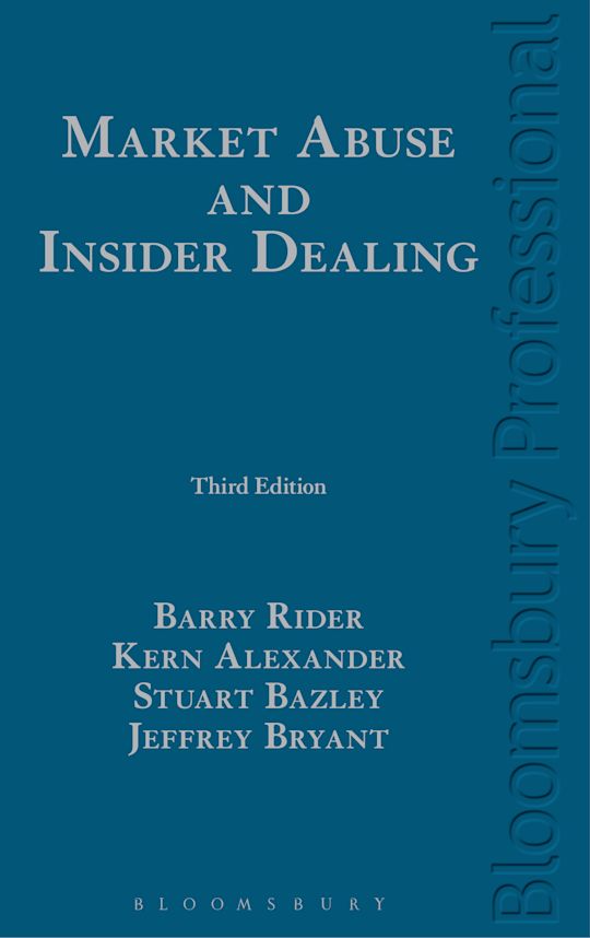 Market Abuse and Insider Dealing cover
