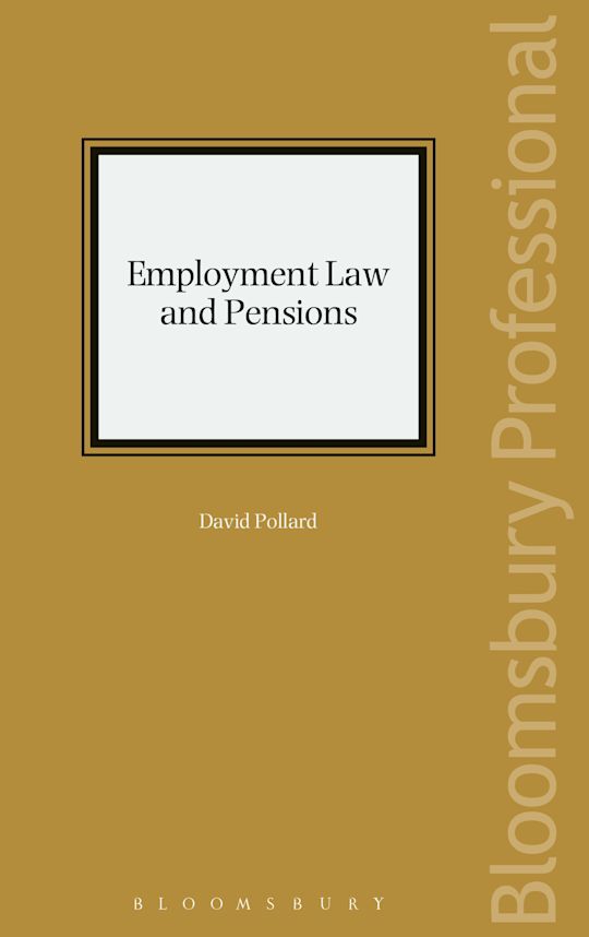 Employment Law and Pensions cover