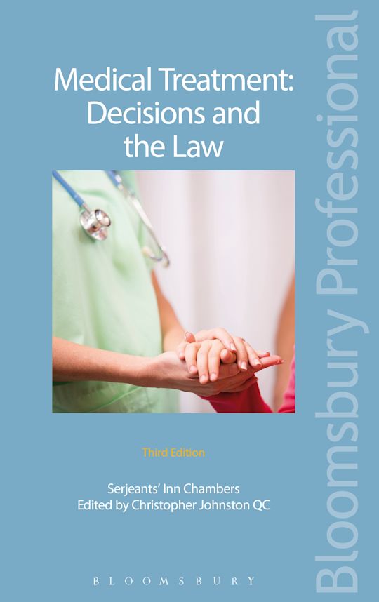 Medical Treatment: Decisions and the Law cover