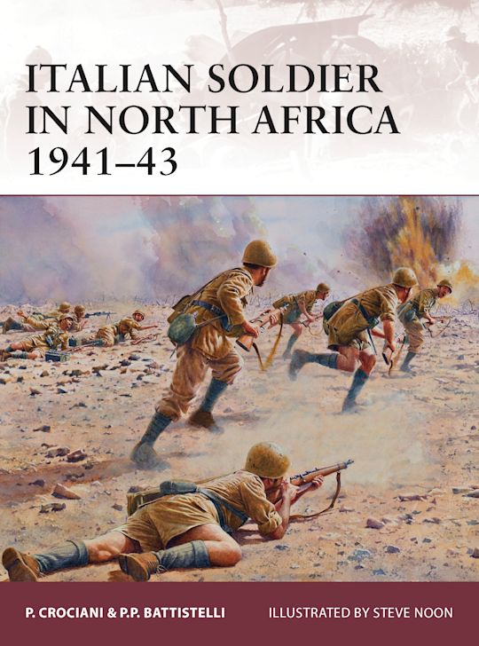 Italian soldier in North Africa 1941–43 cover