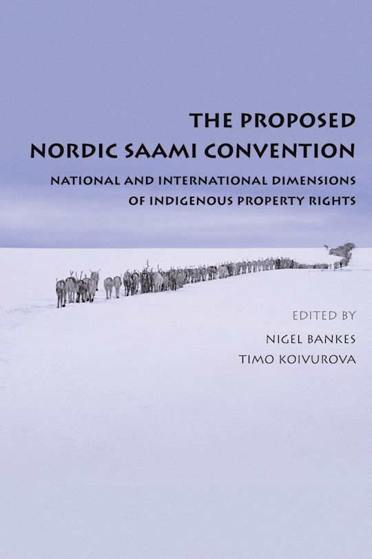 The Proposed Nordic Saami Convention cover