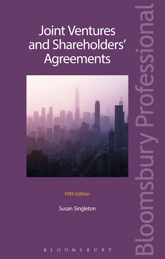 Joint Ventures and Shareholders' Agreements cover