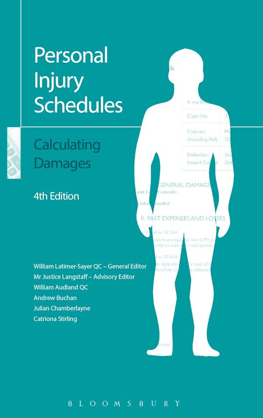 Personal Injury Schedules: Calculating Damages cover