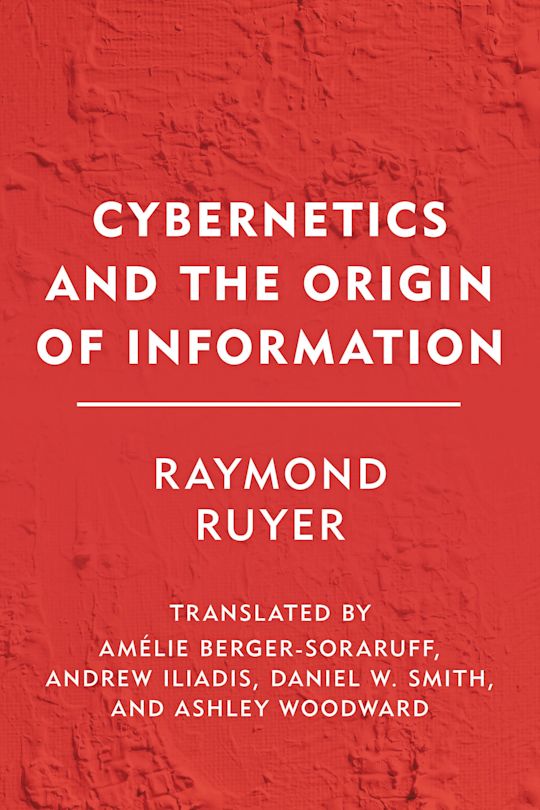 Cybernetics and the Origin of Information cover