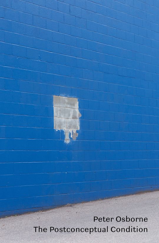 The Postconceptual Condition cover